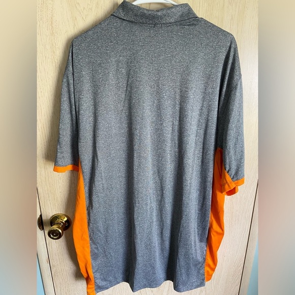 NIKE Dri-Fit Heather Grey & Orange Disney Cruise line DCL Polo Golf Shirt XXL - Picture 6 of 8